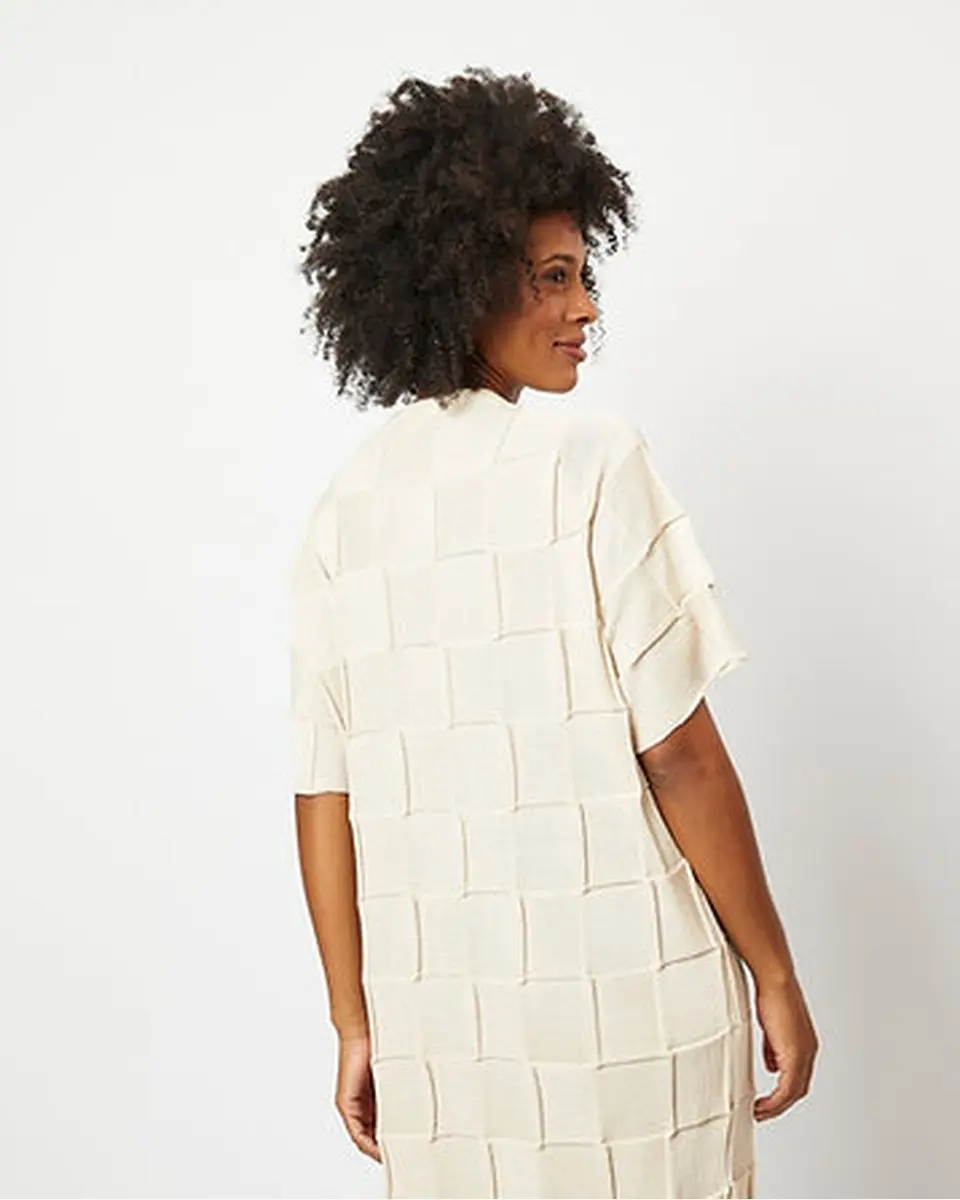 VESTIDO LONGO M/C BLOCOS