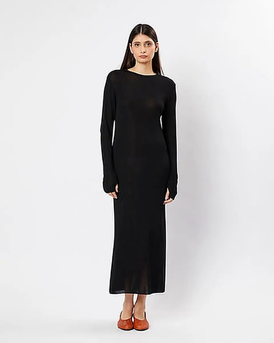 Vestido Under Manga Longa