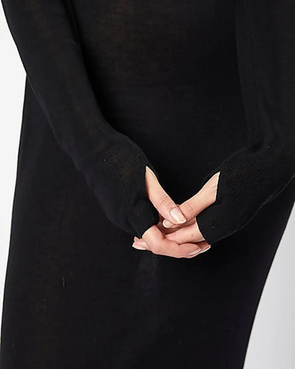 Vestido Under Manga Longa