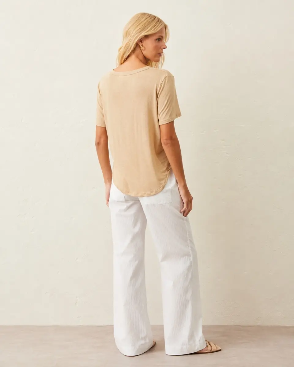 Camiseta Linho Viscose