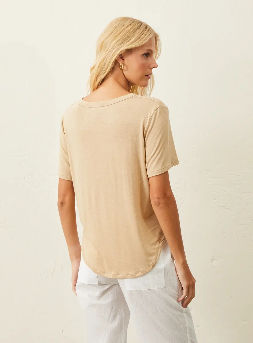 Camiseta Linho Viscose