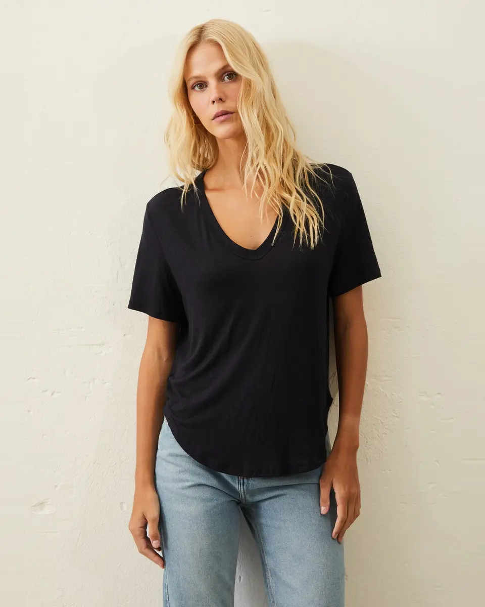 Camiseta Linho Viscose
