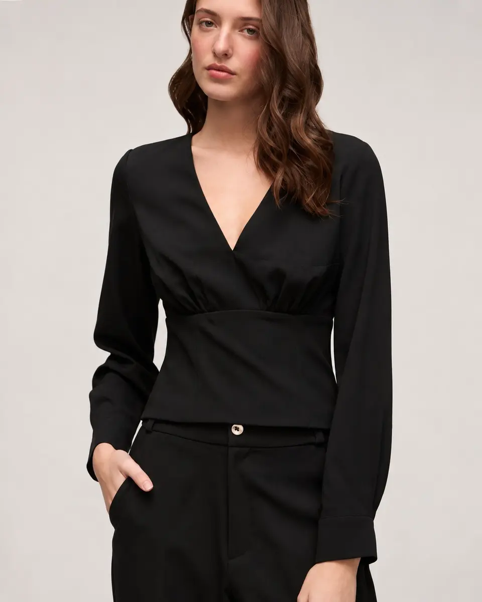 BLUSA CREPE PATOU