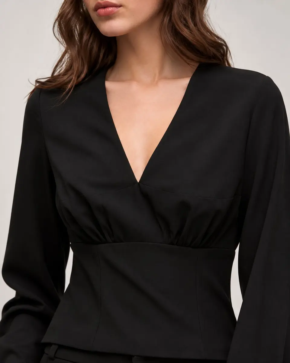 BLUSA CREPE PATOU