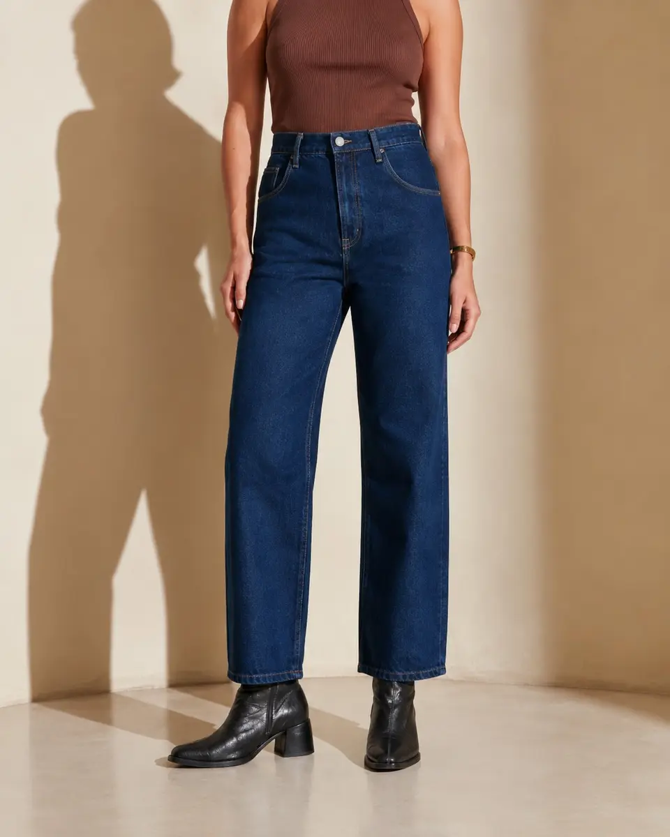 Calça jeans Reta Olga