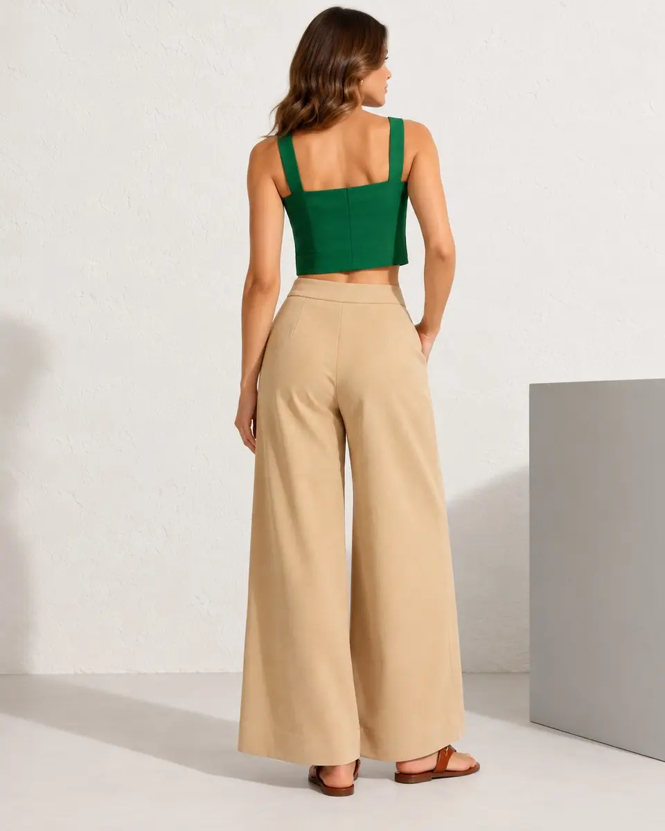 CALÇA RETA ALFAIATARIA