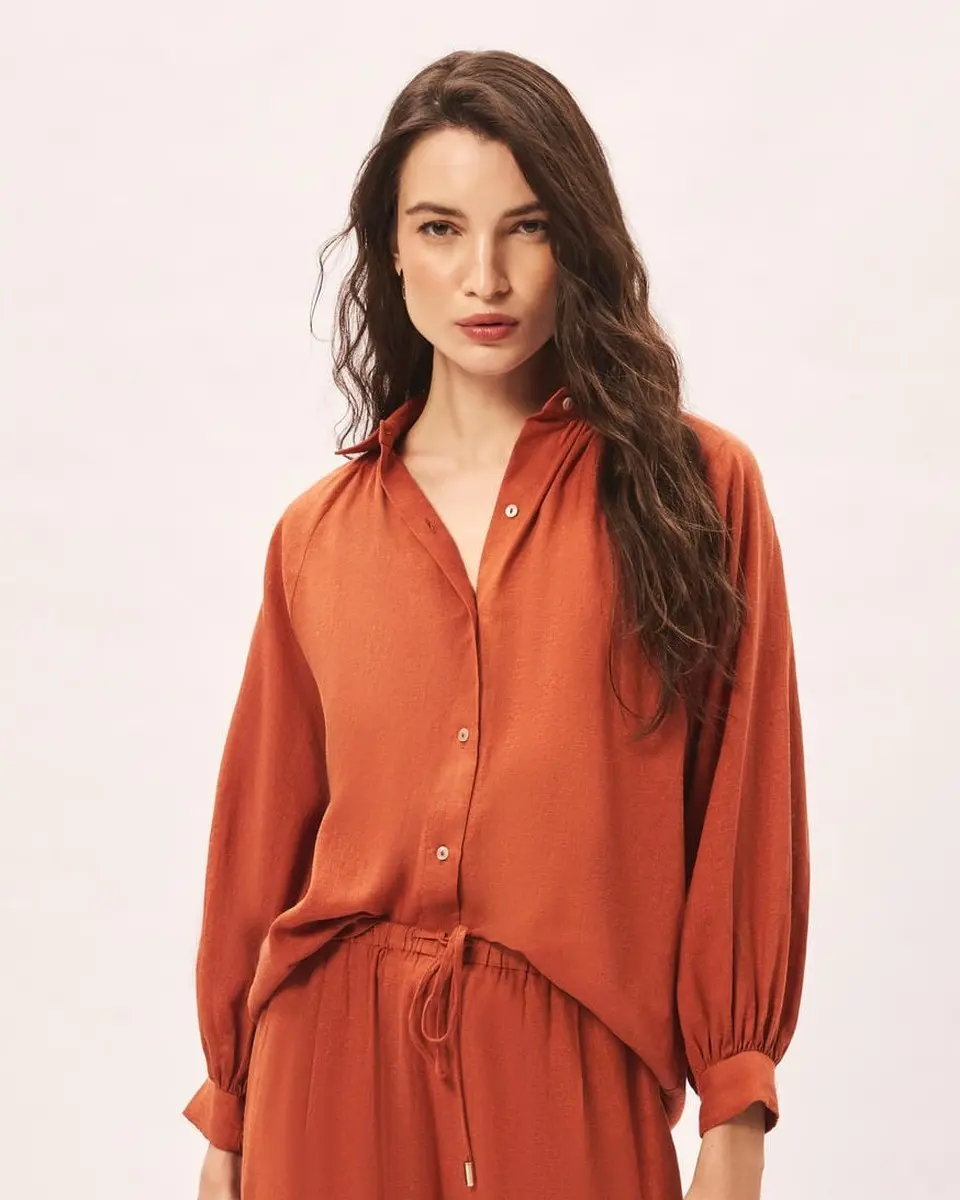 CAMISA RAGLAN COM FRANZIDO