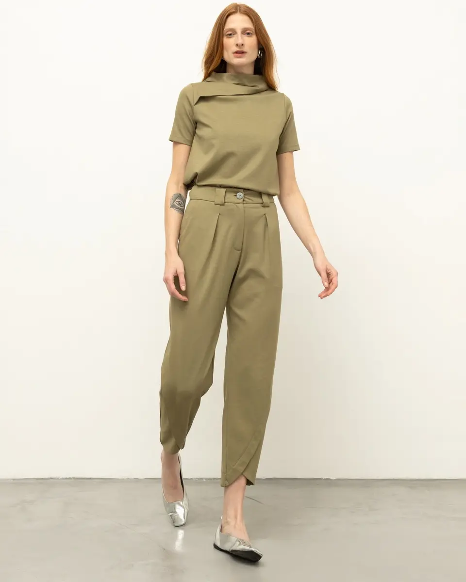 Calça Utility Malha Dupla