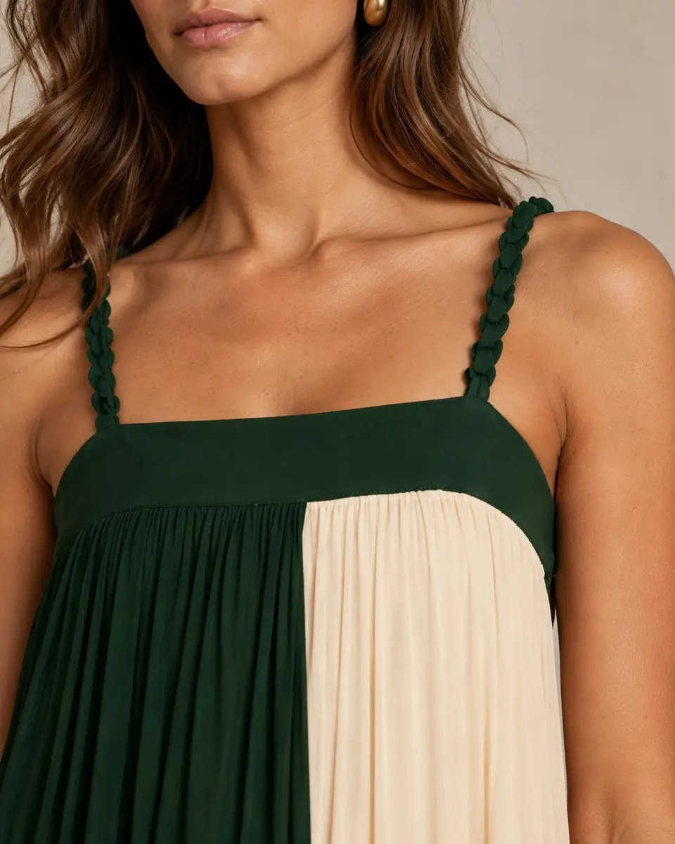 VESTIDO LEQUE