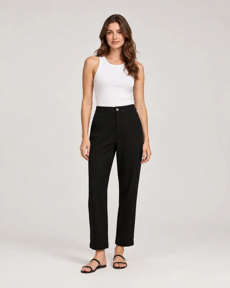 CALÇA CREPE PATOU