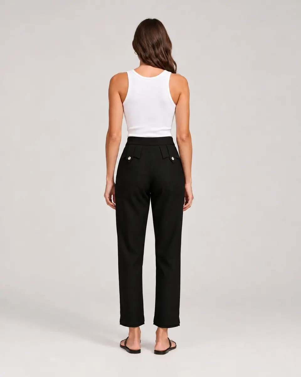 CALÇA CREPE PATOU
