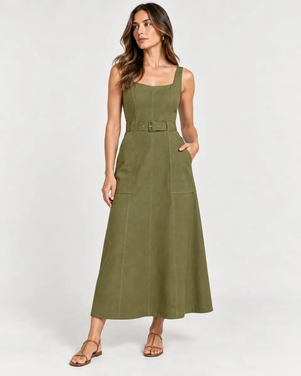 VESTIDO MIDI AMELIA
