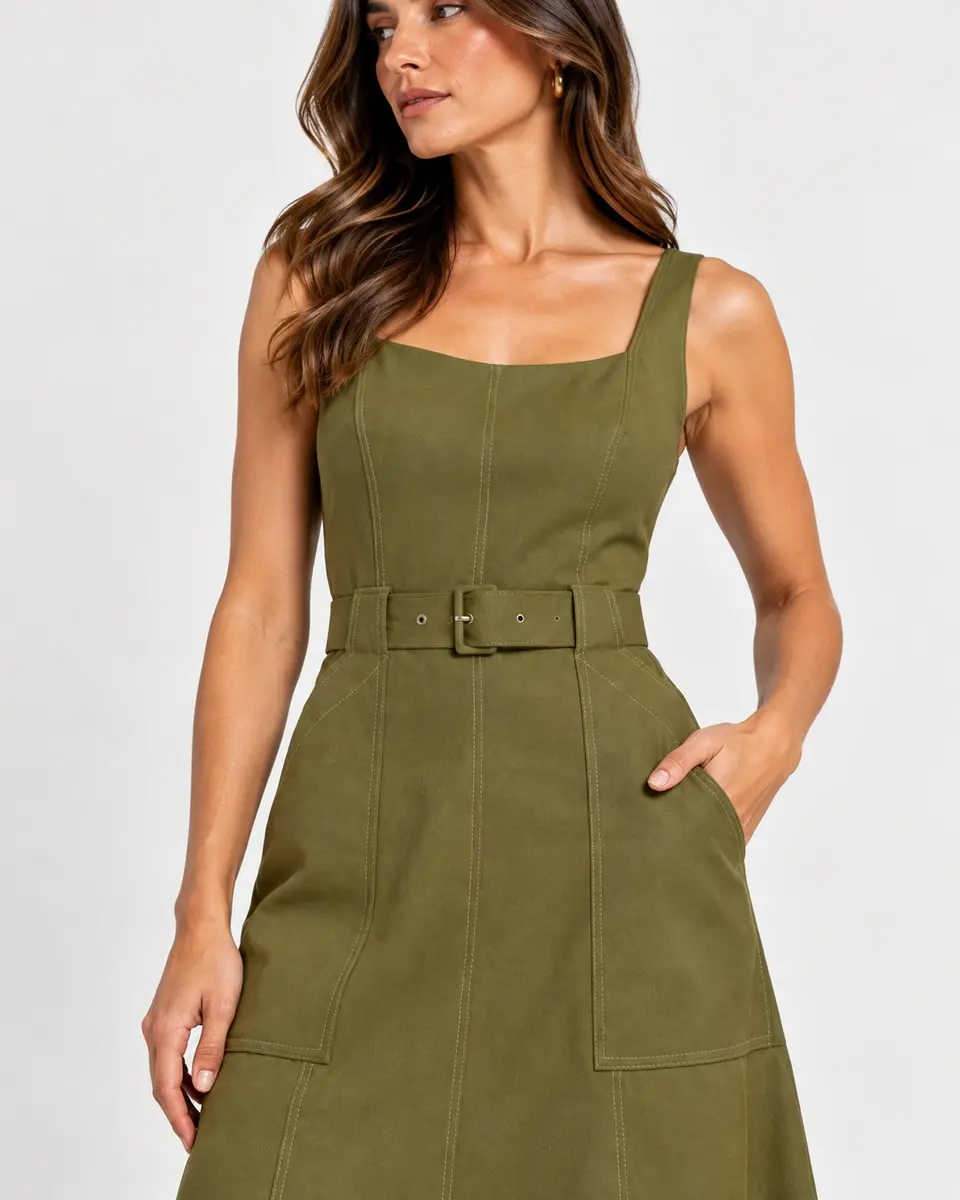 VESTIDO MIDI AMELIA