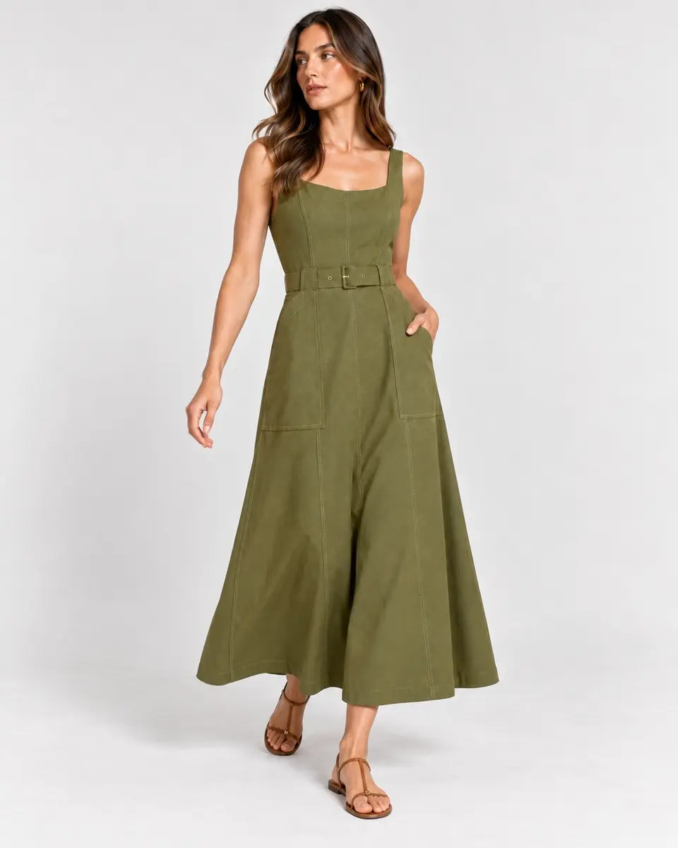 VESTIDO MIDI AMELIA