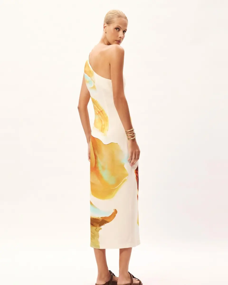 VESTIDO UM OMBRO NAUTILUS